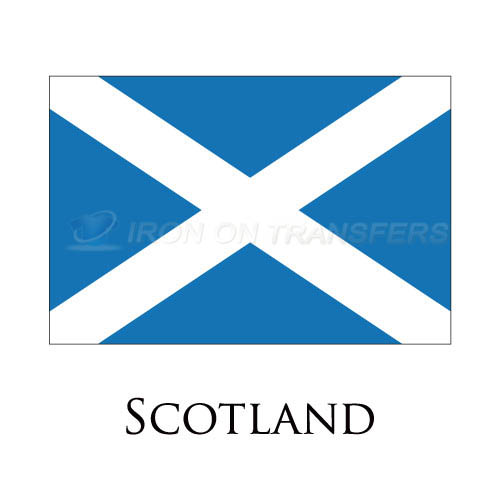 Scotland flag Iron-on Stickers (Heat Transfers)NO.1975